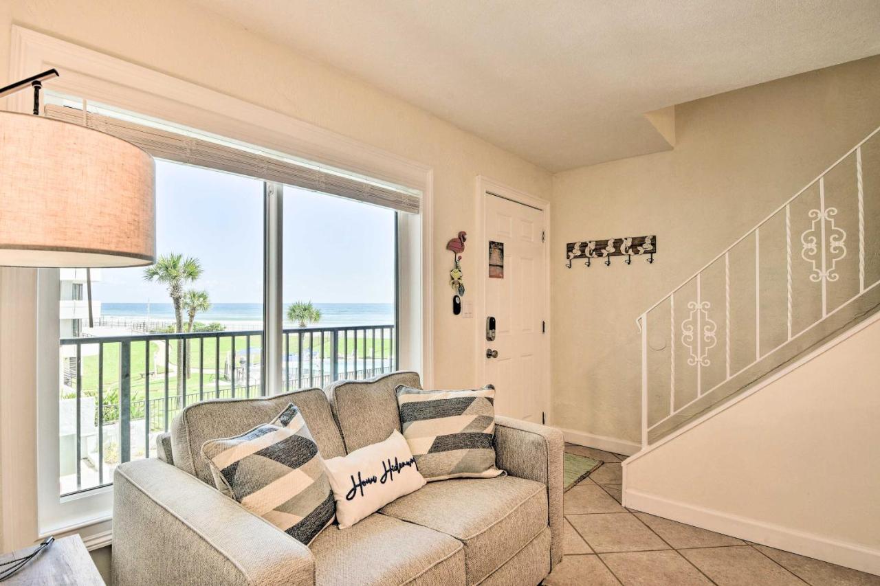 Family Friendly Oceanfront Condo With Pool! Daytona Beach Extérieur photo